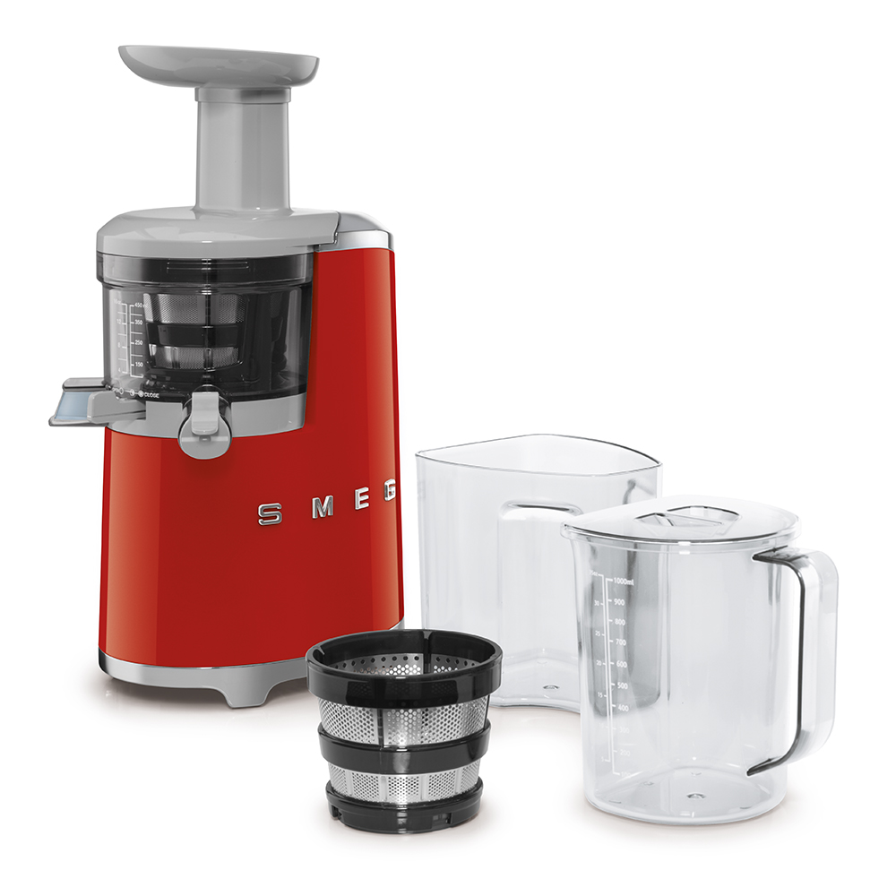 SMEG SJF01RDEU Slow Juicer (Red)
