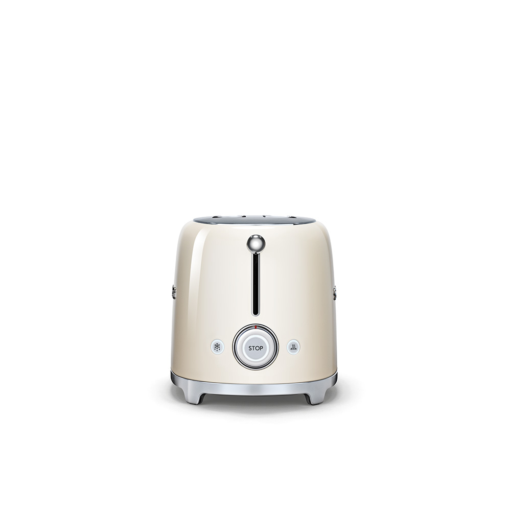 SMEG TSF01CREU Toaster 2 Slice (Cream)