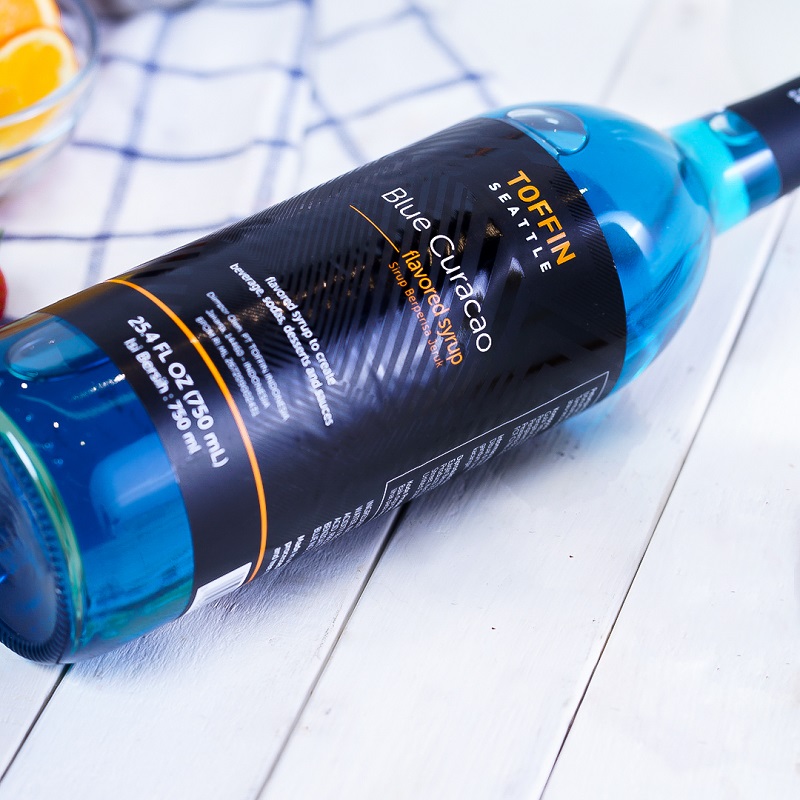 Toffin Syrup Blue Curacao