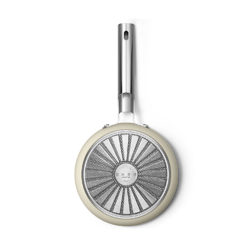 SMEG CKFS2011CRM Kitchenware, Cookware, Saucepan 20cm, 50's Style (Cream)