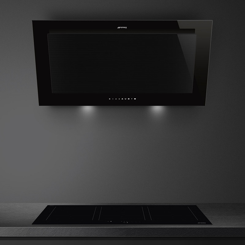 SMEG SIM3964D Induction Hob, 90 cm,Universale Aesthetic (Black)