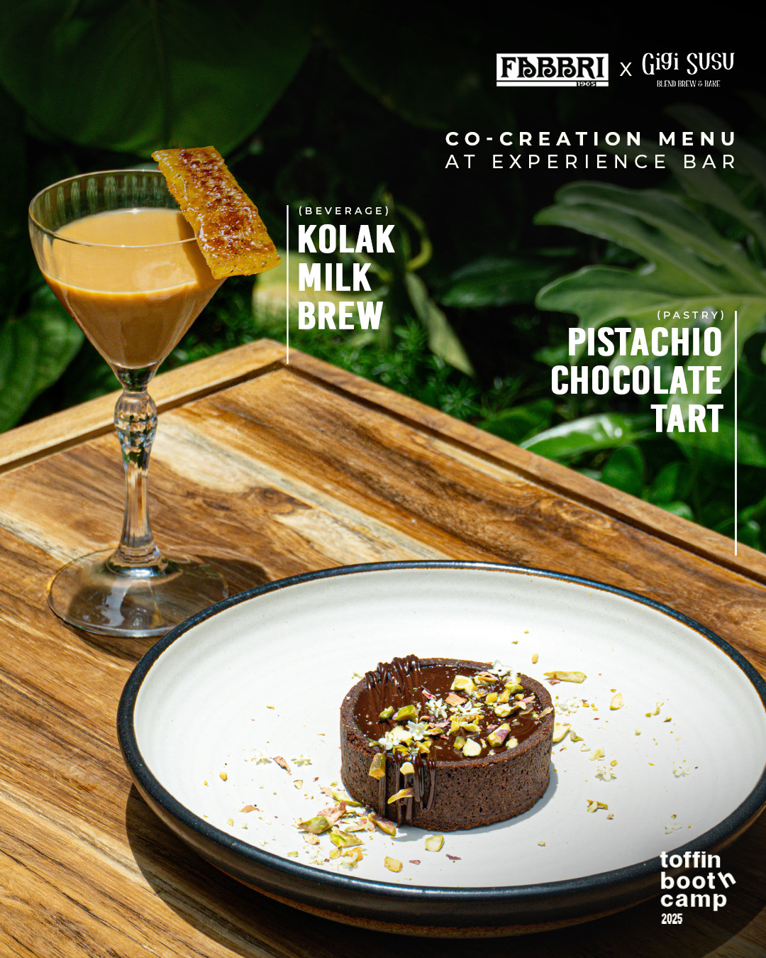 Pistachio Tart — Gigi Susu x Toffin