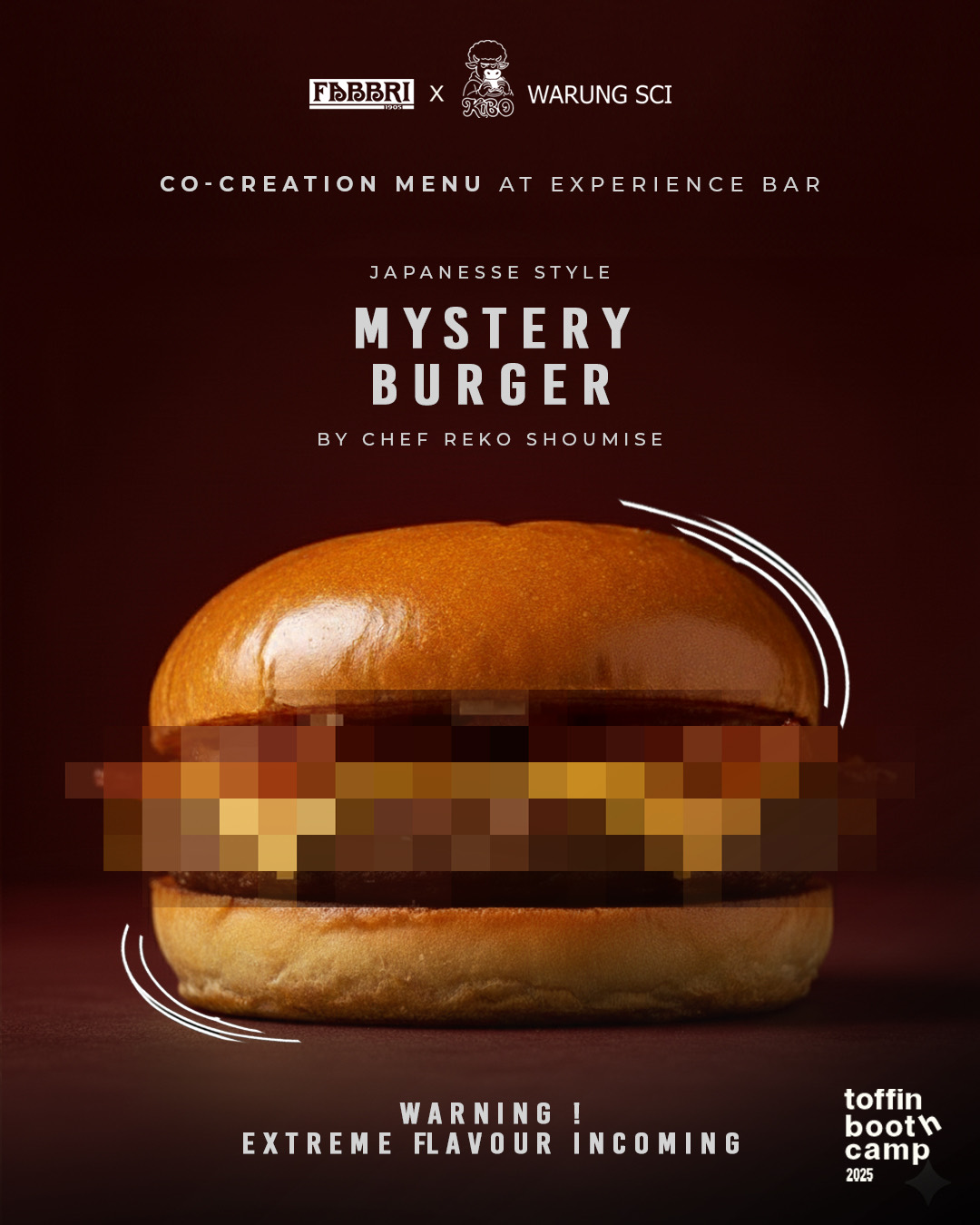 Kibo Mystery Burger — Kibo x Toffin