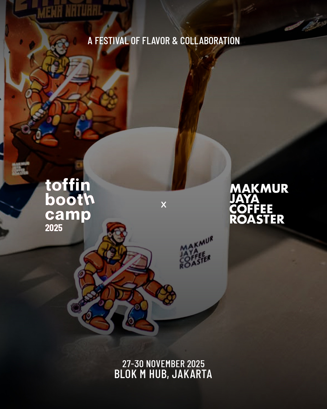 Coffee Omakase Outerspace — Makmur Jaya x Toffin