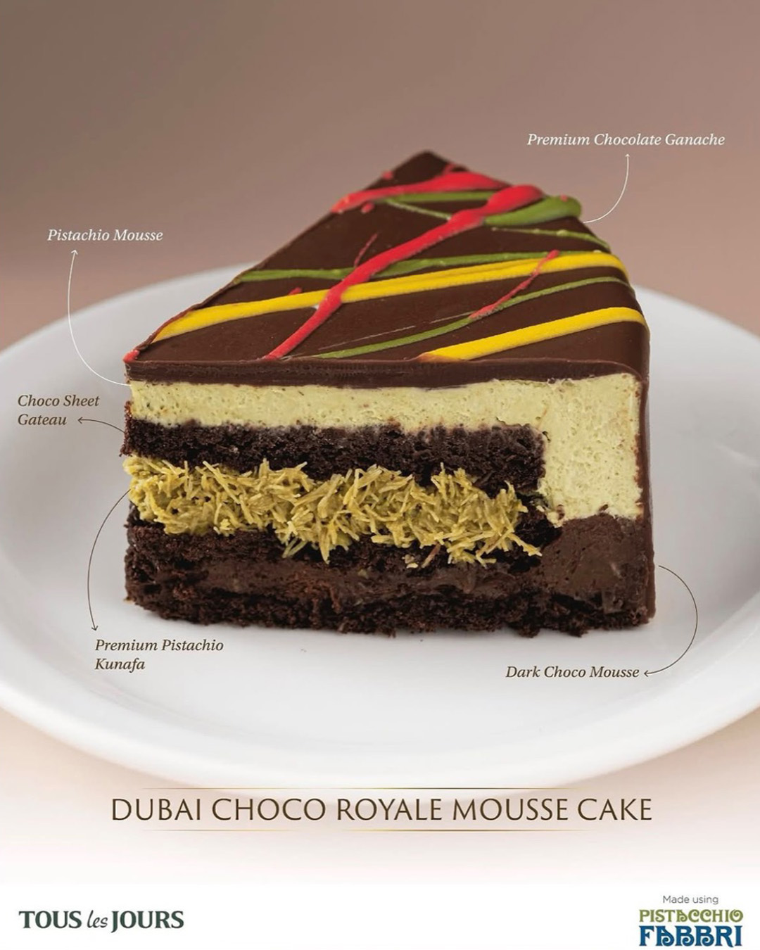 Royal Dubai Choco Bread — Tous Les Jours x Toffin