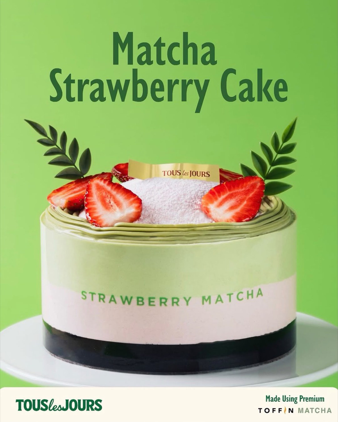 Matcha Strawberry Cloud Latte — Tous Les Jours