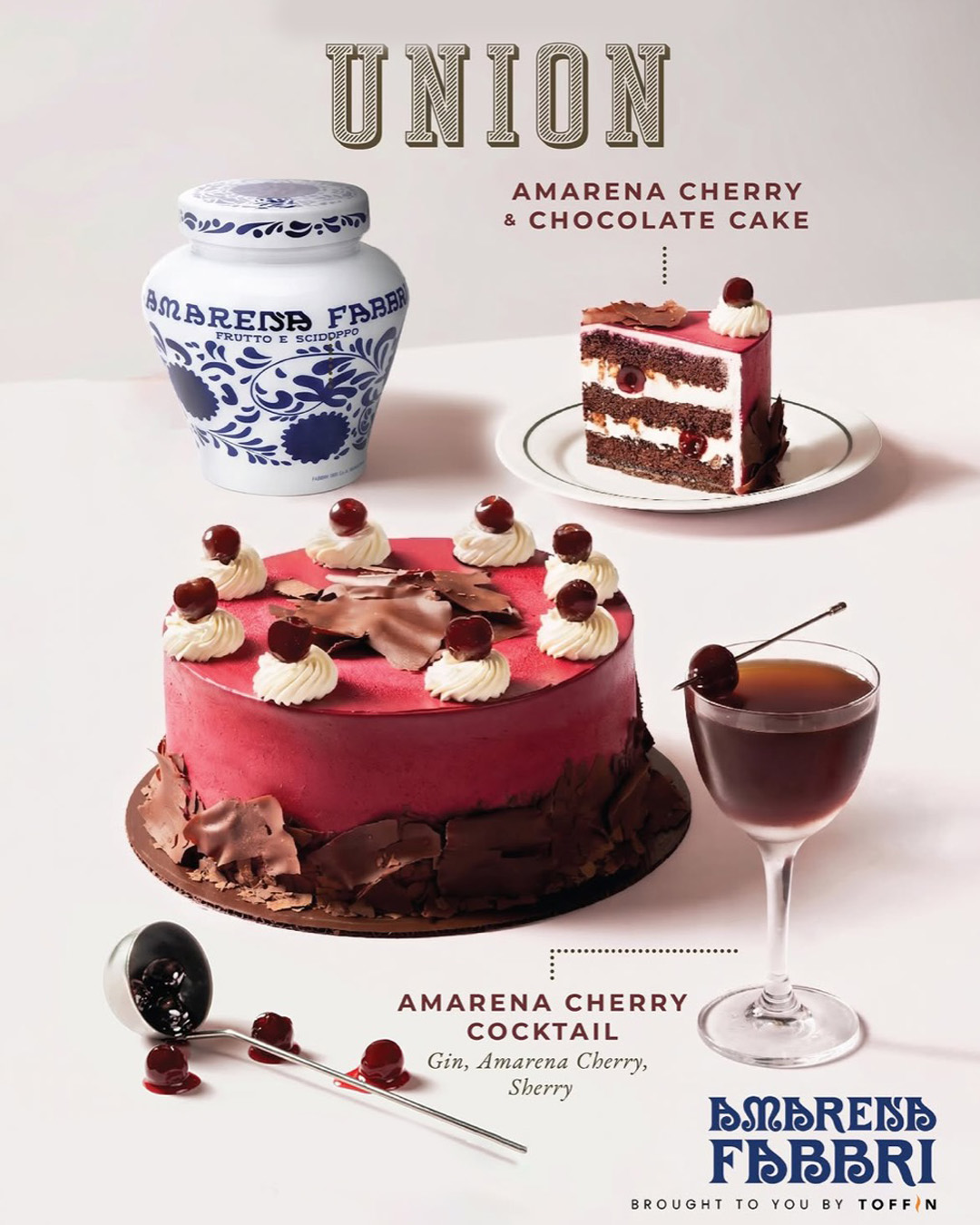Amarena Cherry Cocktail — Union x Fabbri
