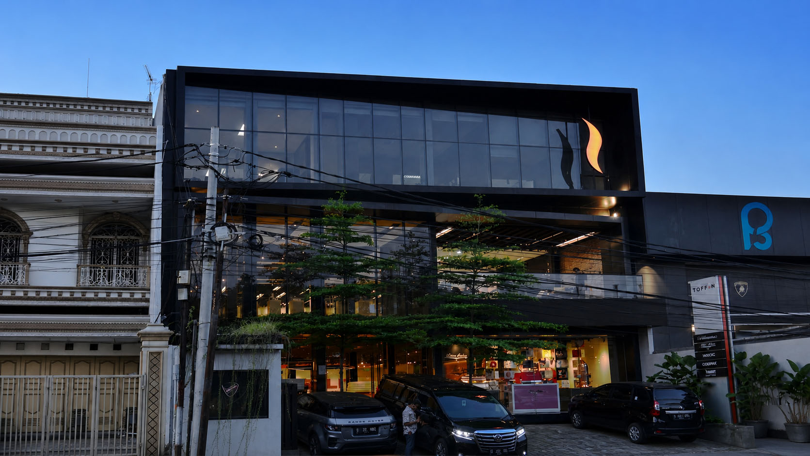 Gedung kantor PT Toffin Indonesia, Jakarta Utara